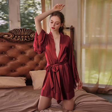 Sexy Satin Robe