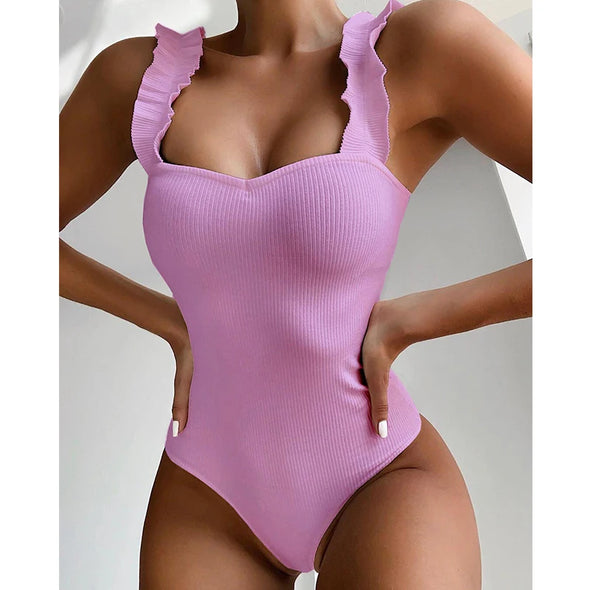 Sexy Ruffle One Piece