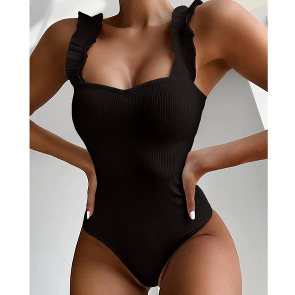 Sexy Ruffle One Piece