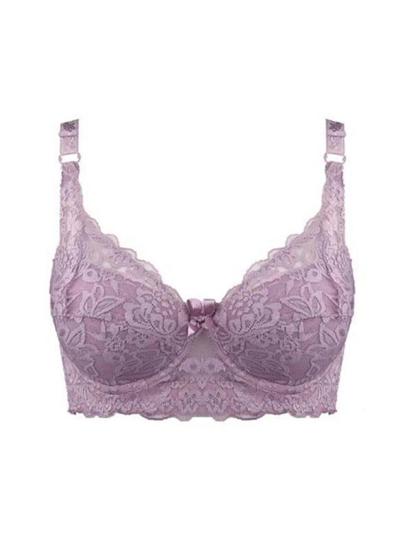 Plus size Embroidery Bra