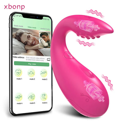 Bluetooth Vibrator with APP Remote Control