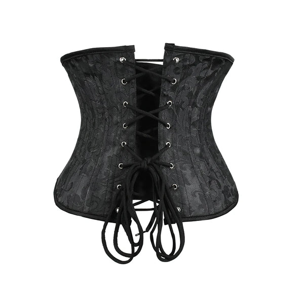 Steampunk Steel Boned Lace up Overbust Corset