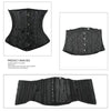 Steampunk Steel Boned Lace up Overbust Corset